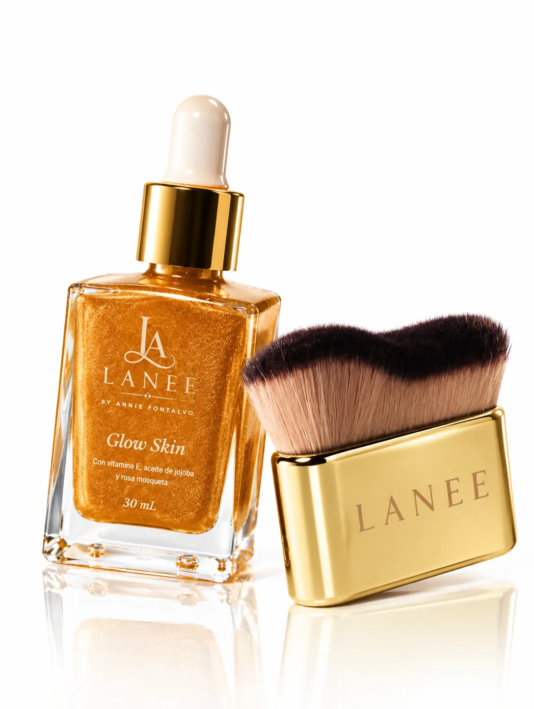 Skin Combo: Glow Skin Gold con Glow Brush