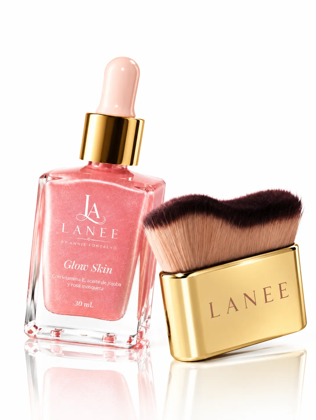 Skin Combo: Glow Skin Rosé con Glow Brush