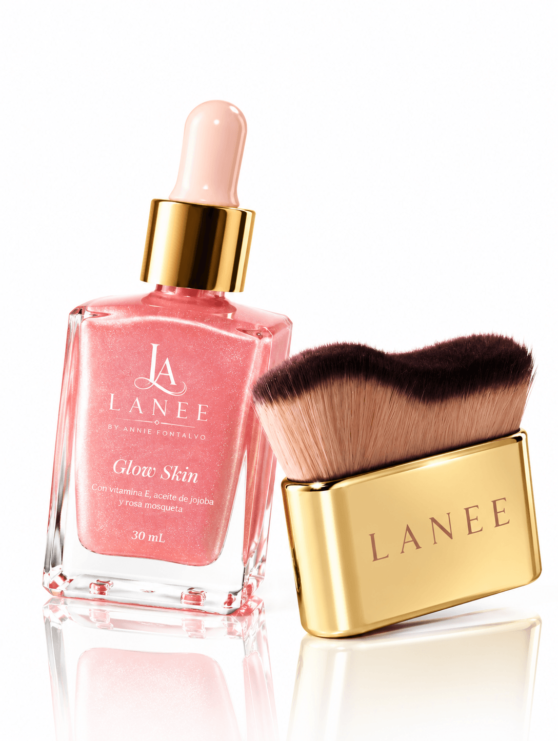 Skin Combo: Glow Skin Rosé con Glow Brush